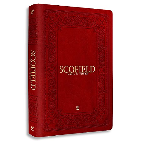 Bíblia de Estudo Scofield AEC Vinho Luxo