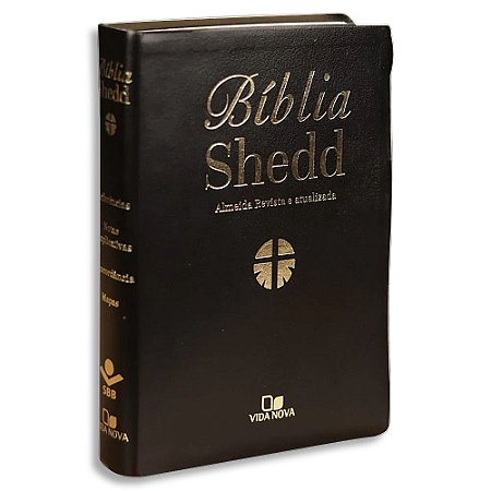 Bíblia Shedd ARA Letra Normal Capa Preta