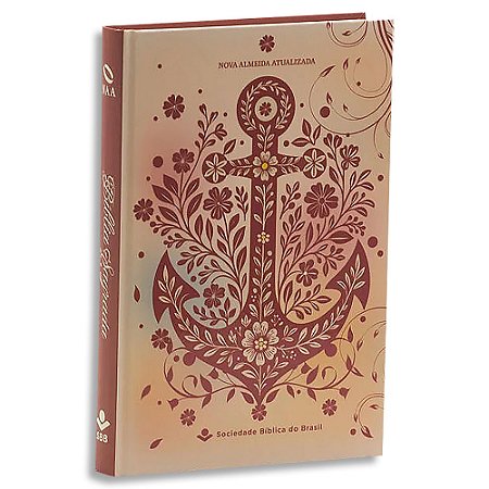 Bíblia Feminina NAA Palavras de Jesus em vermelho Capa Dura Âncora