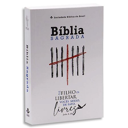 Bíblia NTLH Letra Grande Capa Brochura Branca
