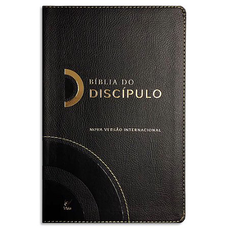 Bíblia do Discípulo NVI Preta Luxo