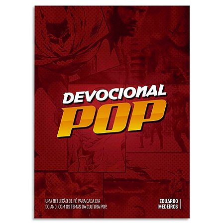 Devocional Pop de Eduardo Medeiros Capa Dura Vermelho