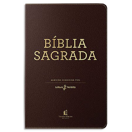 Bíblia Leitura Perfeita Letra Gigante NVI Marrom