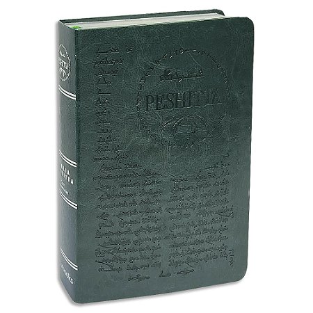 Bíblia Peshitta Letra Grande capa Verde