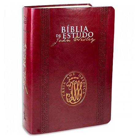 Bíblia de Estudo John Wesley Vinho