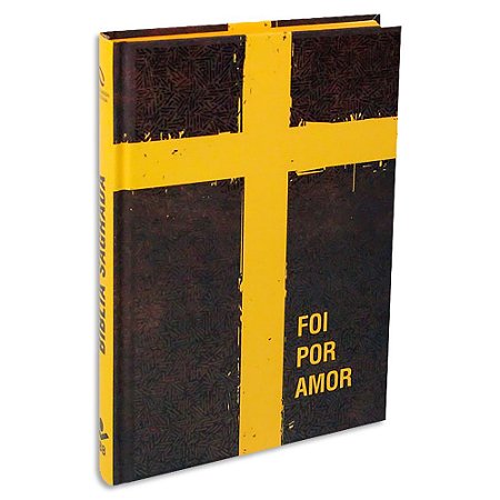 Bíblia NAA Média capa Foi por Amor