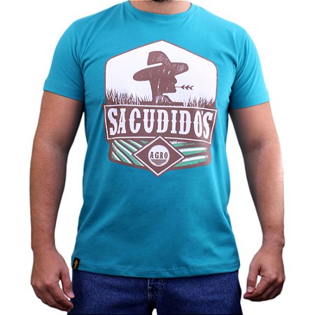 Camiseta Sacudido's - Agro - Verde Piscini