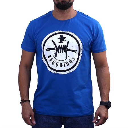 Camiseta Sacudido's - Arame - Azul Infinito