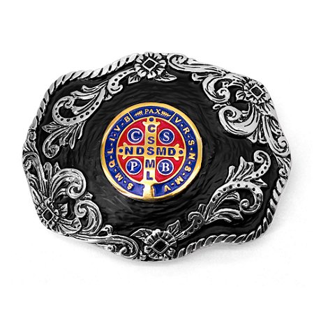 Fivela Cinto Sacudido´s - Medalha de São Bento