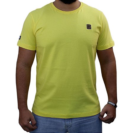Camiseta Sacudido's - Logo Especial - Amarelo