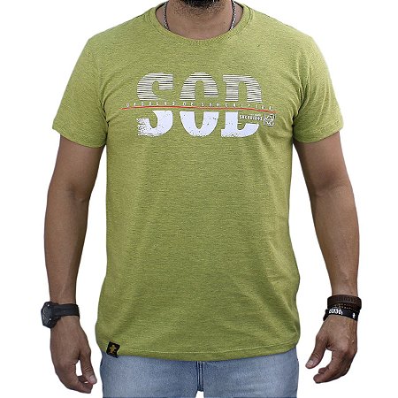 Camiseta SCD Plastisol - SCD - Mescla Amarelo