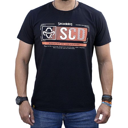 Camiseta SCD Plastisol - SCD - Preto