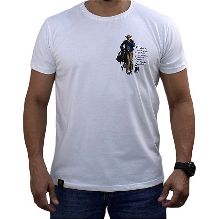 Camiseta SCD Plastisol - Boiadeiro - Marfim