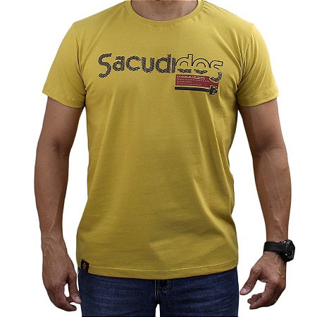 Camiseta SCD Plastisol - Orgulho - Mostarda