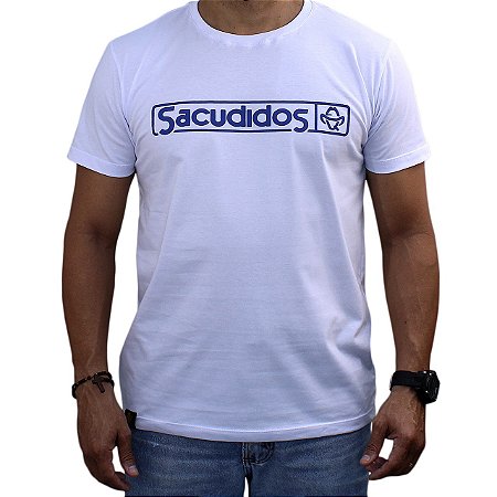 Camiseta SCD Plastisol - Sacudido´s - Branco