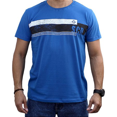 Camiseta Sacudido's - SCD - Azul