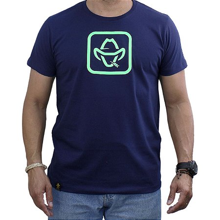 Camiseta SCD Plastisol - Logo Estilizado - Marinho