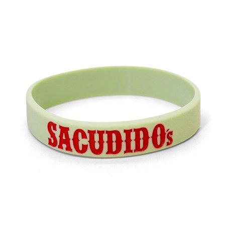 Pulseira Silicone Sacudido´s 1UN Erva Doce marca Vermelho