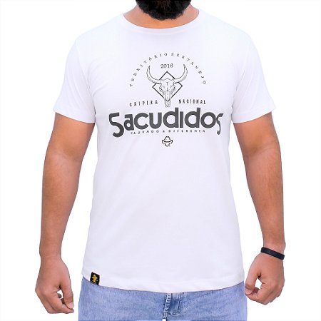 Camiseta SCD Plastisol - Território Sertanejo - Branca