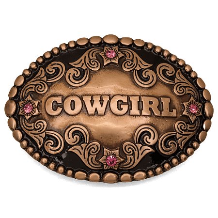 Fivela Cinto Sacudido´s - Cowgirl Cobre