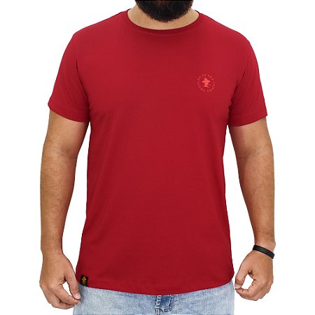 Camiseta Sacudido's - Logo Especial - Vermelho
