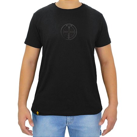 Camiseta SCD Plastisol -São Bento - Preto