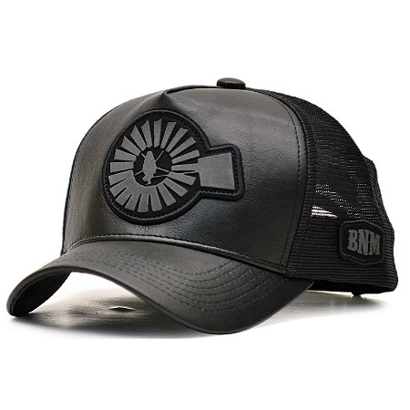 Boné Bão Nu Mundo - Trucker Black