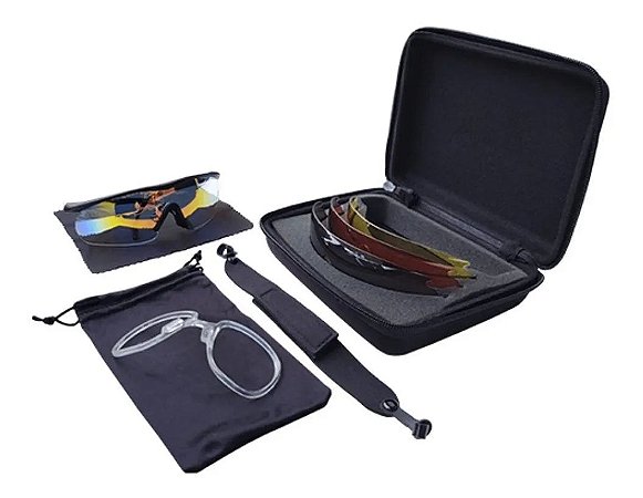 Kit De Óculos De Proteção Tático Pulse