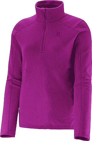 Blusa Polar Zip Feminina Salomon