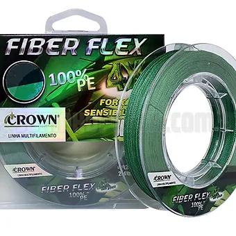 Linha Crown Multifilamento Fiber Flex c/ 300 m