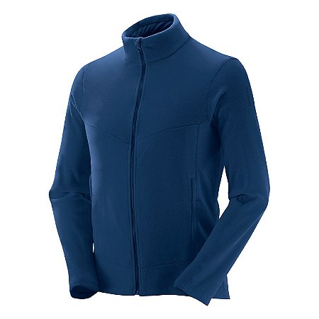 FLEECE SALOMON POLAR LT FZ M NAVY MASC