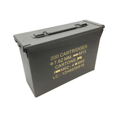 Caixa de Munição Ammo Box TAG Para Até 200 Munições