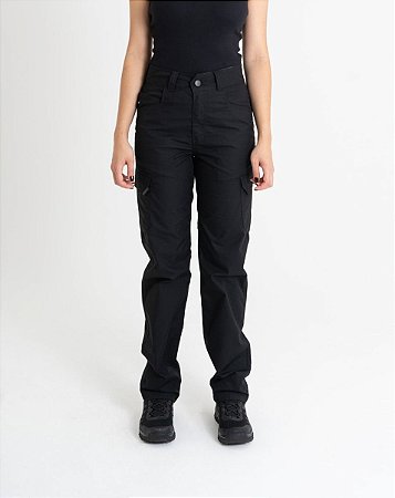 CALÇA TÁTICA FEMININA BRAVERY 2.0 - PRETA