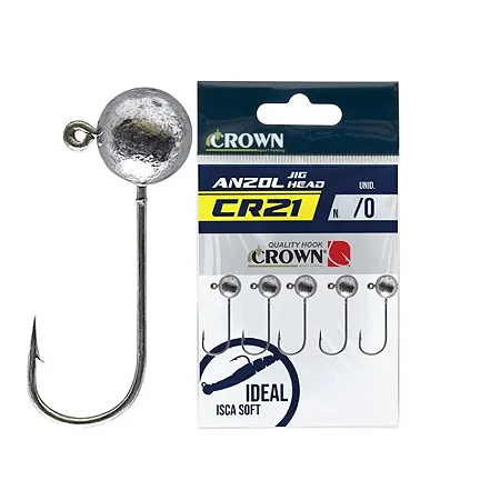 Anzol Crown Jig Head CR21  2/0 9G C/5UN.