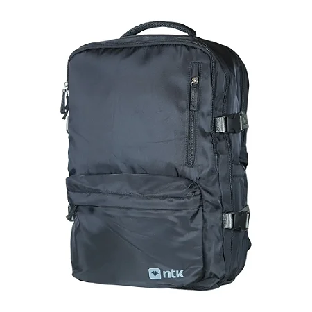 Mochila Trip NTK para Viagens Poliéster 290D Preto