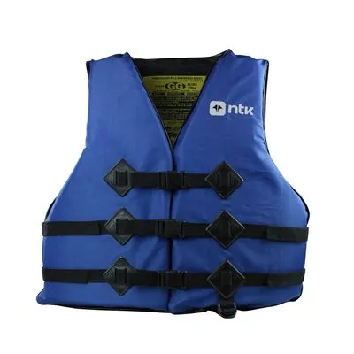 Colete salva-vidas Atlântico NTK Homologado 25-35KG AZUL