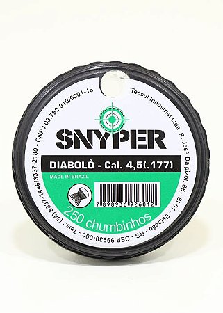 Chumbinho Diabolo Snyper Cal. 4,5mm