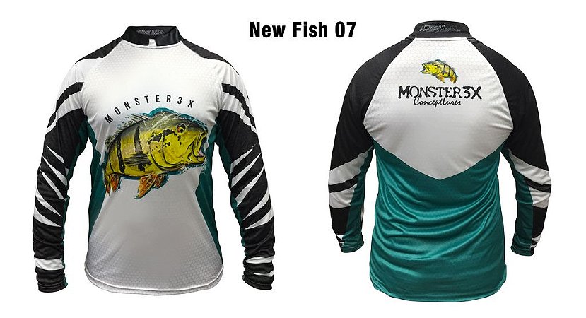 Camisa New Fish Monster 3x