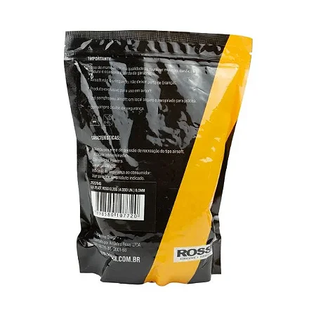 Airsoft BBs 0.20 Rossi Pacote com 4000 Unidades