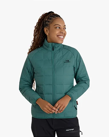Galapagos Jaqueta Puffer Ibex Thermolite Heat Feminina