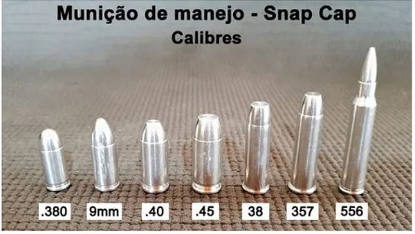 Snap Caps / Munição de Manejo