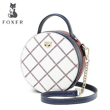 Bolsa Transversal Redonda Fashion Foxer
