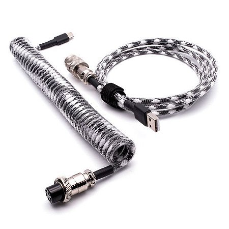 Coiled Cable Para Teclado - Cobra