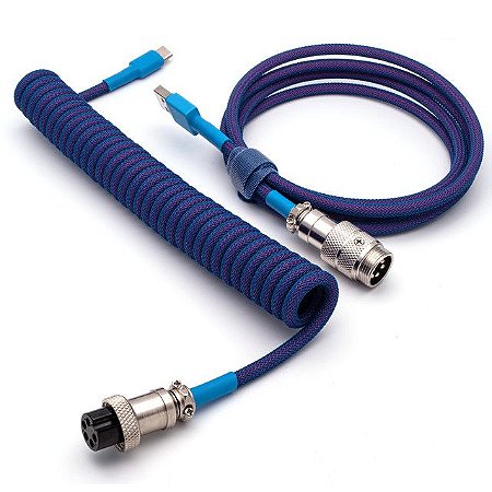 Coiled Cable - Azul/Roxo