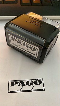 Carimbo "PAGO" pronta entrega  Trodat 3911