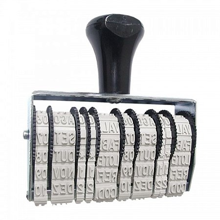 Carimbo Datador Duplo Linear 5mm