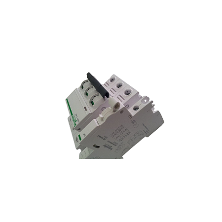 KIT EH01 - DISJUNTOR GERAL 63A + CONTATO AUX. 10A + CADEADO