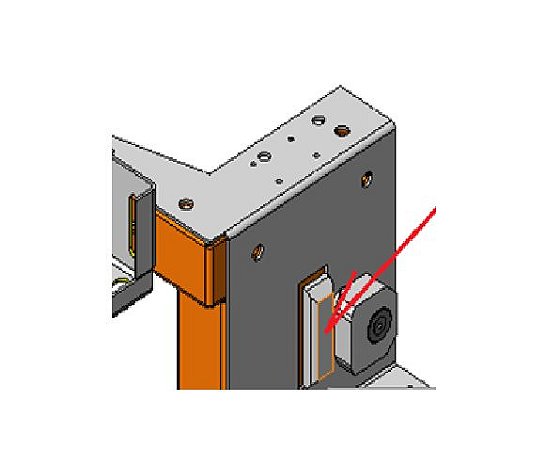 HL03-A-D0022 - GUIA LATERAL - 1 peça