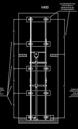 65694 - PRE KIT FIX TORRE ESTR METALICA V400 PLAT/UNNO