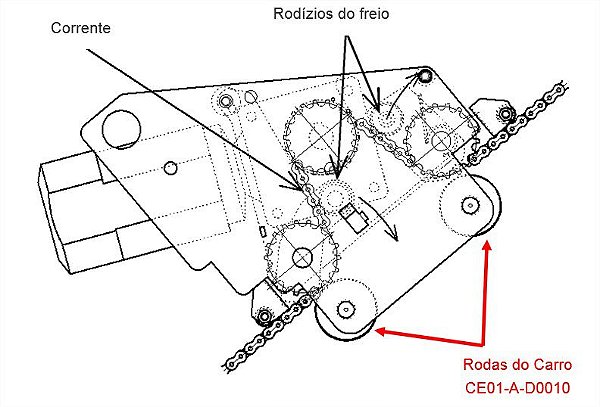 RODA DO CARRO - CADEIRA MODELO TOKYO